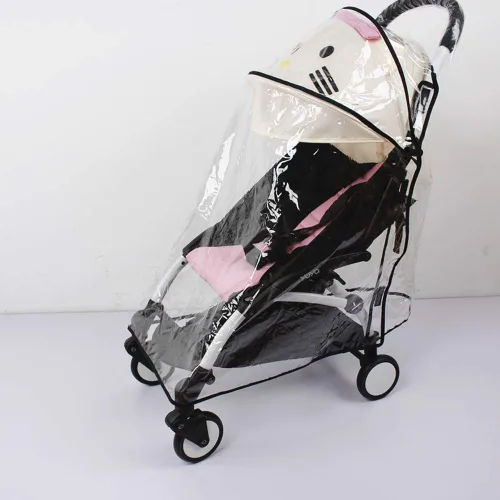 Vista 4 de SeedFuture Cubierta de lluvia para cochecito Babyzen YOYO, cubierta de viento para cochecito de bebé, accesorios para cochecito de bebé, impermeable