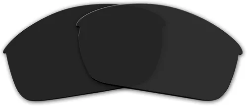 Vista 2 de ACOMPATIBLE Lentes polarizadas negras de repuesto para chaqueta Oakley Flak, Negro, S