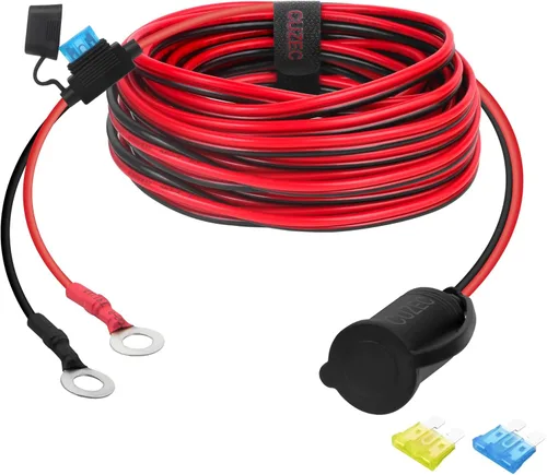 Vista 8 de CUZEC Enchufe adaptador de 3.9 pies con terminal de ojal (CU10181B)