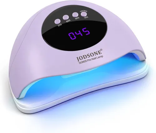Vista 14 de JODSONE Lámpara de uñas LED U V, secador de uñas para esmalte de gel, luz LED con sensor automático y 4 temporizadores