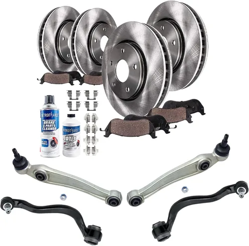Vista 37 de Detroit Axle - Rotores de freno para Ford Mustang 2015 2016 2017 2018 2019 2020 2021 2022 2023 Rotores de freno de disco 2016 2017 2018 2019