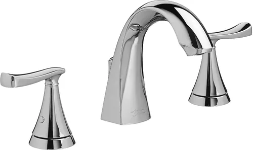 Vista 8 de American Standard 7413801.295 Chatfield - Grifo de baño con 2 manijas de 8 pulgadas, 1.2 GPM, níquel cepillado cepillado níquel