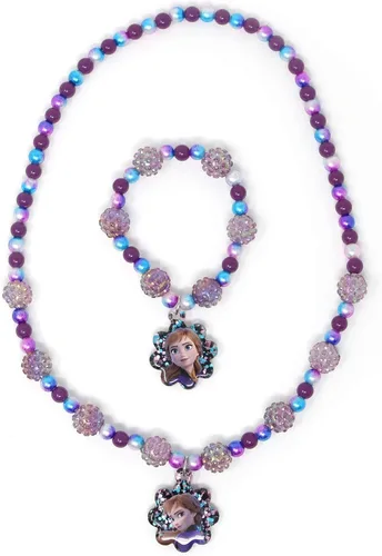Vista 2 de LUV HER Girls Jewelry Set - Dress Up Toy Jewelry Box Set with Bead Necklaces, Bracelets, and Rings - Frozen Play Accessories - Ages 3+