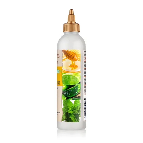 Vista 3 de Creme of Nature Pure Honey Scalp Refresh - Tratamiento de limpieza para el cuero cabelludo, fórmula sin enjuague con aloe, menta y miel, disuelve