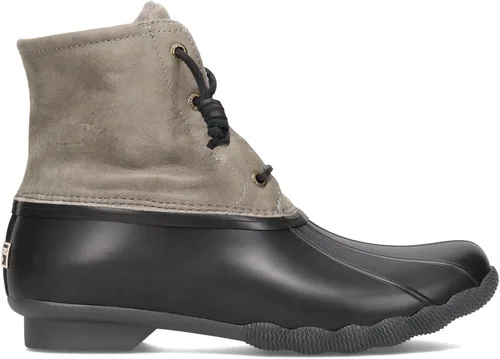 Vista 2 de Sperry Botas de lluvia Saltwater de piel de 2 ojosazul marino para mujer