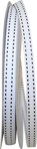 Vista 28 de Reliant Ribbon Linen Glimmer Harmony - Cinta con borde con alambre, 1-1/2 pulgadas x 50 yardas, marfil/dorado