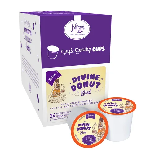 Vista 9 de Joffrey's Coffee - Mezcla de desayuno, granos de café arábica de tostado medio artesanal, mezcla de cuerpo suave, sabor y aroma equilibrados