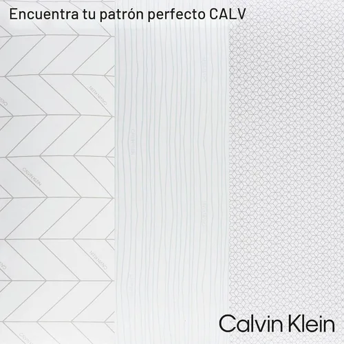 Vista 7 de Calvin Klein Juego de 2 almohadas de cama tamaño King de 20 x 36 pulgadas con estampado geométrico para dormir, color blanco