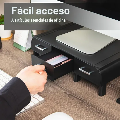 Vista 6 de Mind Reader ' Perch' soporte y organizador de escritorio para PC, computadora portátil, iMac, talla única , Negro