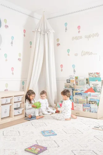 Vista 3 de Vieli Arte - Calcomanías de pared de acuarela de animales transparentes pequeños con globos transparentes. Calcomanías pintadas a mano, cebra