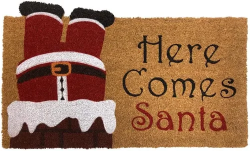 Vista 7 de Briarwood Lane Wipe Your Elf Shoes Coir Felpudo 18 x 30