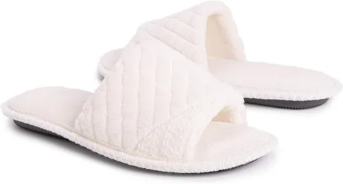 Vista 6 de MUK LUKS Pantuflas Sally Micro Chenille para mujer