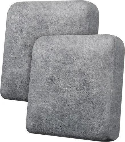 Vista 133 de Funda de cojín para sofá con aspecto de cuero, 1 unidad, elástica, para sala de estar, funda de cojín individual para sofá, protector de asiento