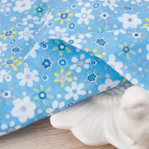 Vista 5 de HOULIFE Pañuelo impreso floral de algodón para mujer, pañuelos elegantes para fiesta de boda
