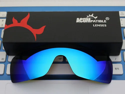 Vista 6 de ACOMPATIBLE 4 pares de lentes polarizadas de repuesto para gafas de sol Oakley Batwolf Pack P1