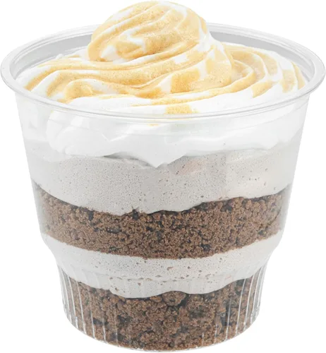 Vista 17 de Restaurantware -RW Base 3.5 oz - Vasos de helado de 3.5 onzas, 50 tazas de parfait desechables - Taza de postre de plástico transparente, elegante