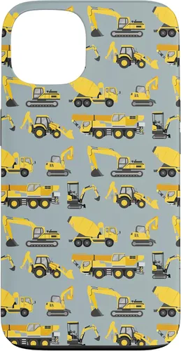 Vista 7 de Fun Construction Vehicles Truck Pattern Case for iPhone 17
