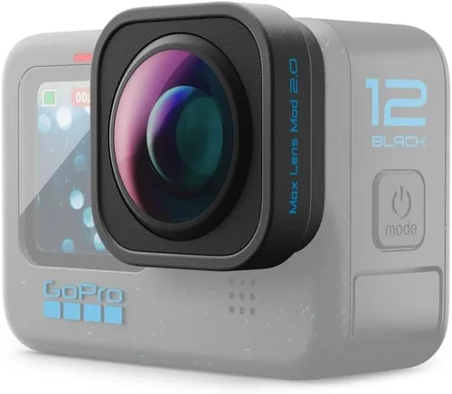 Vista 4 de GoPro Max Lens Mod 2.0 (HERO12 Negro) - Accesorio oficial GoPro, Negro