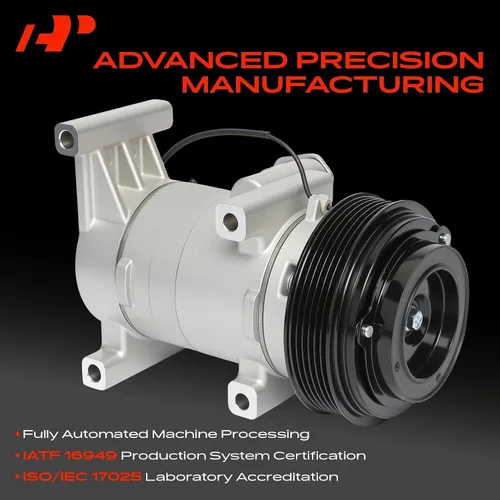 Vista 3 de A-Premium Compresor de aire acondicionado CA con embrague compatible con Mazda 2 1.5L 2011-2012, se adapta al modelo construido solo para 07/15/2012