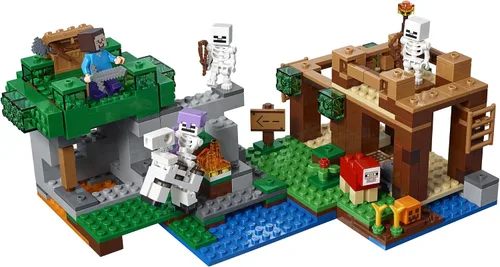 Vista 7 de LEGO 21146 Minecraft El ataque de esqueleto - Kit de construcción (457 piezas)