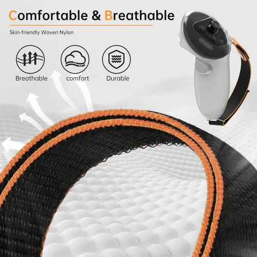 Vista 6 de Hibloks Upgraded Controller Grips Cover Compatible with MetaOculus Quest 3 Accessories,Silicone Cover with Non-slip Texture, Thumb Massage Design