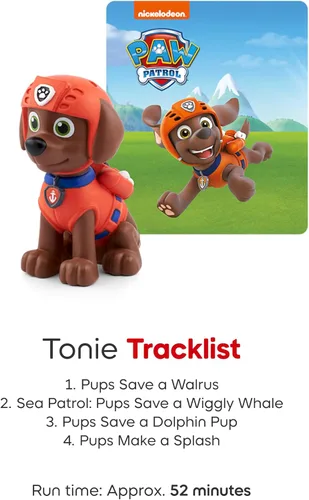 Vista 5 de Tonies Figura de juguete Zuma Audio de Paw Patrol