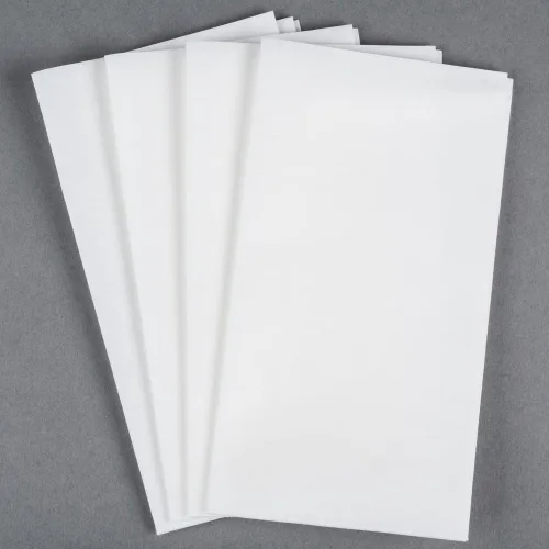 Vista 6 de Paquete de 100 servilletas BloominGoods de lino (17 x 17 pulgadas), papel desechable similar a una tela, toallas de invitados suaves y absorbentes