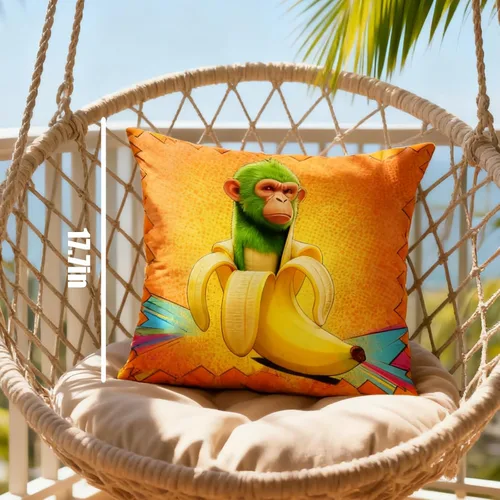 Vista 6 de Juego de 4 fundas de almohada para decoración navideña Italian Brainrot, fundas de almohada de impresión doble cara de 45.7 x 45.7 cm, fundas