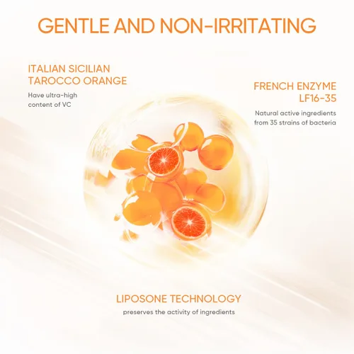 Vista 6 de GMEELAN Gel Exfoliante Enzimas Naranja 50G+50G