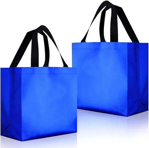 Vista 9 de Eccliy - 80 bolsas de regalo reutilizables, tamaño mediano, color negro