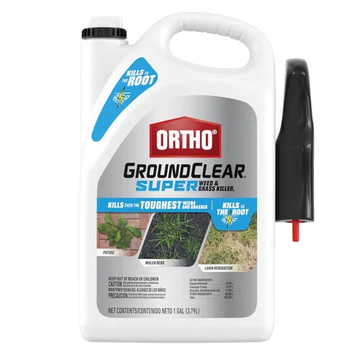 Vista 16 de Ortho GroundClear - Herbicida super concentrado para malezas y hierbas, fórmula de acción rápida que elimina las malas hierbas y hierbas más