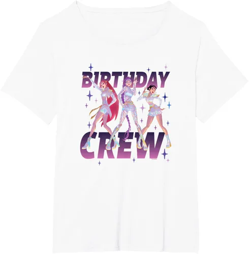 Vista 33 de Kpop Demon HUNTR/X Birthday Crew Camiseta con licencia