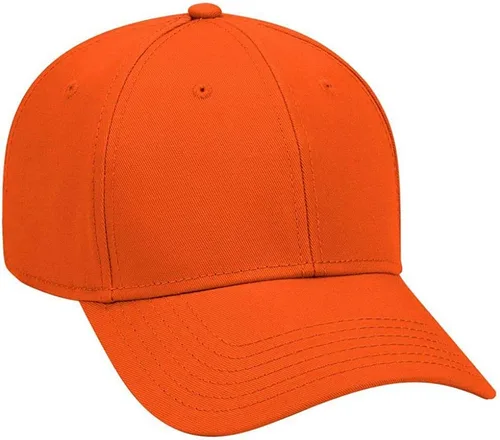 Vista 5 de Ashen Fane Gorra de béisbol básica de sarga de algodón superior de perfil bajo estructurado de 6 paneles