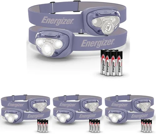 Vista 19 de Energizer Linterna frontal LED PRO (paquete de 2), linternas frontales resistentes al agua IPX4, linterna frontal de alto rendimiento
