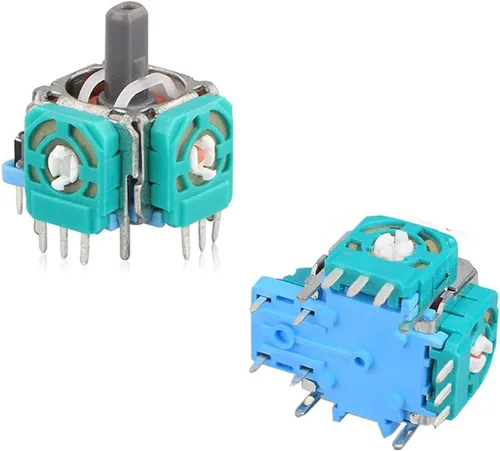 Vista 6 de 4 piezas de repuesto de joystick analógico 3D para controlador PS5, kit de herramientas de reparación de palancas de pulgar compatible