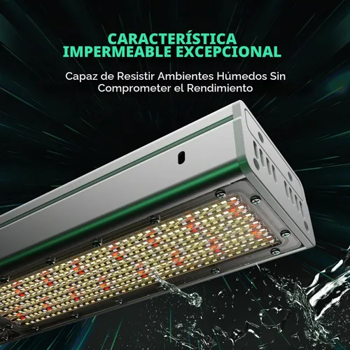 Vista 9 de MARS HYDRO SP3000 - Luces de cultivo de 2 x 4 para plantas de interior, luces de invernadero, espectro completo, regulable, control remoto