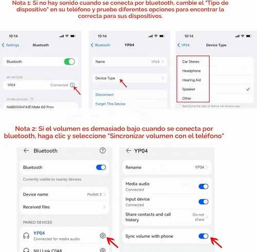 Vista 8 de Adaptador Bluetooth 6.0 a auxiliar para automóvil o amplificador, receptor Micrófono integrado, compatible con altavoz con cable, automóvil