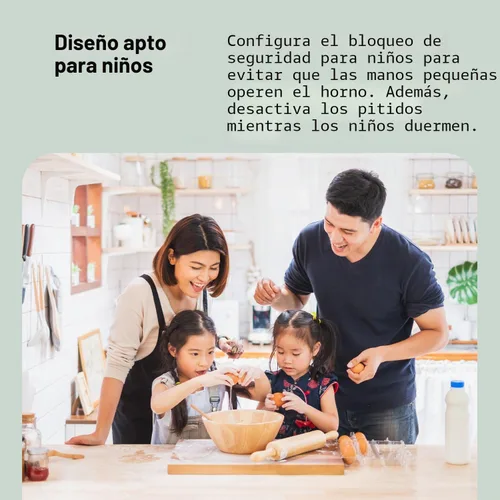 Vista 4 de Panasonic NN-SN65KB Horno de microondas con tecnología Inverter 1200W, 1.2 pies cúbicos. Pequeño con Sensor Genius de cocción de un toque, botón