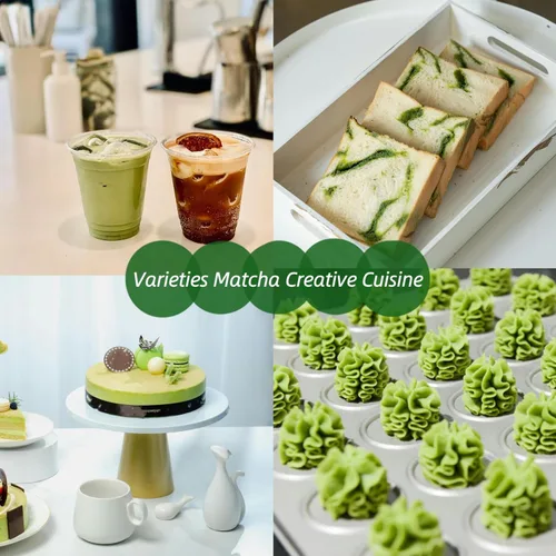 Vista 6 de Juego de té Matcha de 7 piezas con tarjeta de regalo, batidor de bambú de 120 puntas, cuenco de cerámica con boquilla, soporte para batidor