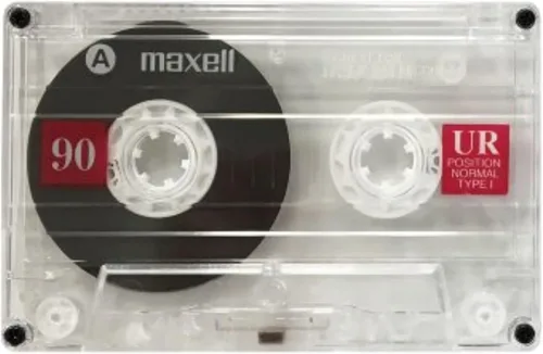 Vista 8 de Maxell UR 90 Cinta de casete de grabación de audio en blanco de polarización normal, bajo nivel de ruido, tiempo de grabación de 90 minutos, paquete