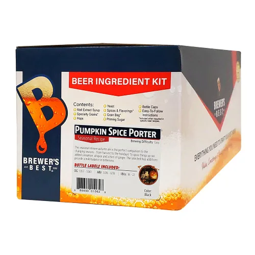 Vista 4 de Brewers Best Pumpkin Spice Porter - Kit de ingredientes de cerveza