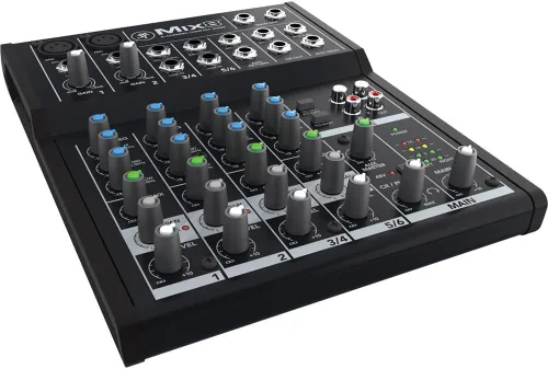 Vista 8 de Mezclador compacto de 5 canales Mackie Mix5, negro