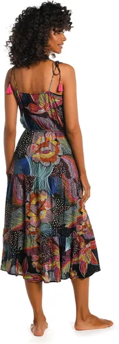 Vista 8 de La Blanca Vestido midi para cubrir el traje de baño para mujer
