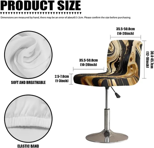 Vista 272 de American Eagle - Juego de 2 fundas para taburetes de bar para sillas de comedor, impermeables, antideslizantes, tamaño universal