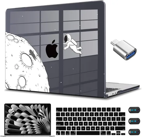 Vista 9 de CISSOOK Funda para MacBook Air de 15 pulgadas M2 M3 M4 M5 2023 2024 2025 2026
