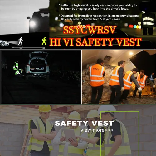 Vista 2 de Personalized High Reflective Safety Vest Custom Hi Vis Safety Vest Men Women Construction Workwear Security Vest