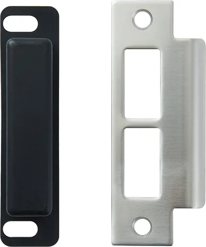 Vista 2 de Cilindro de mortaja para cerradura de puerta con acabado satinado en acero inoxidable de 3,81 cm Cilindro de 1-1/8