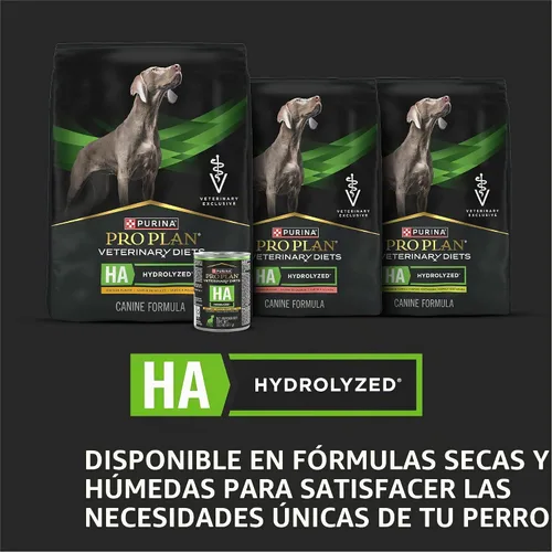 Vista 7 de Pro Plan Veterinary Diets Purina HA Proteína Hidrolizada Perro Alimento Seco Fórmula Vegetariana - Bolsa de 6 lbs (2.72 kg)
