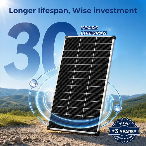 Vista 7 de Paneles Solares, Panel Solar de 200 vatios,Módulo fotovoltaico panel solar 200w