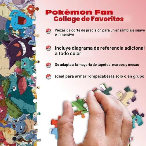 Vista 5 de Buffalo Games - Rompecabezas de Pokémon, 300 piezas